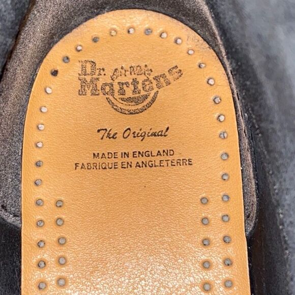 Doc Dr Martens Made In England Woman Shoes Size 7 Approximately - Picture 14 of 15